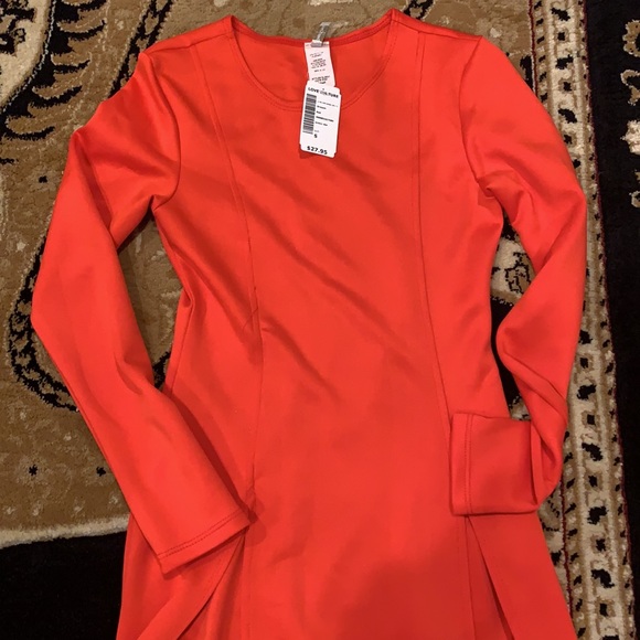 NWT Red maxi dress with high slits - Picture 2 of 3